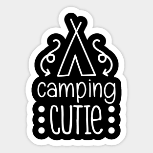 Camping Cutie Sticker